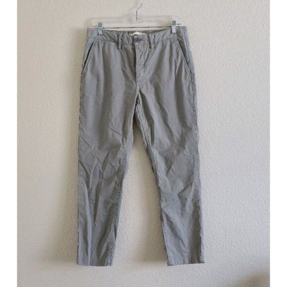 NORSE PROJECTS Men's AROS Slim Light Twill Chino Pants in Light Gray Size 32 - Picture 1 of 8